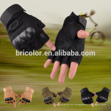 Nuevo tipo de venta superior bicicleta antideslizante ciclismo guantes deportivos de medio dedo